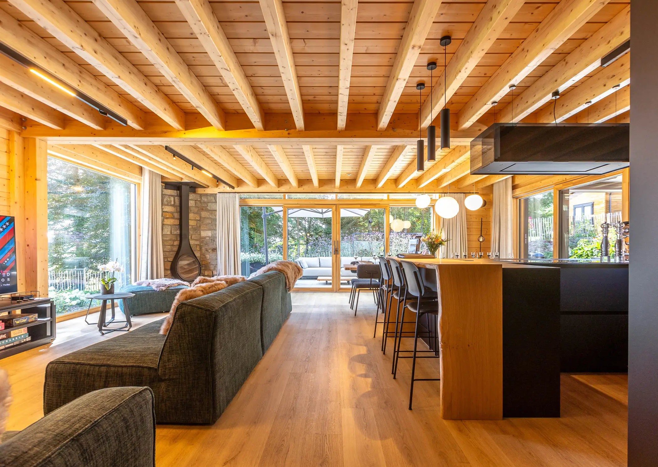 Cottage for 10 people in Tenneville Villa Wood